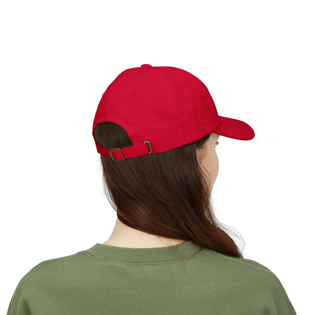 Dad Cap - "keep it cool" Embroidered Red Baseball Hat