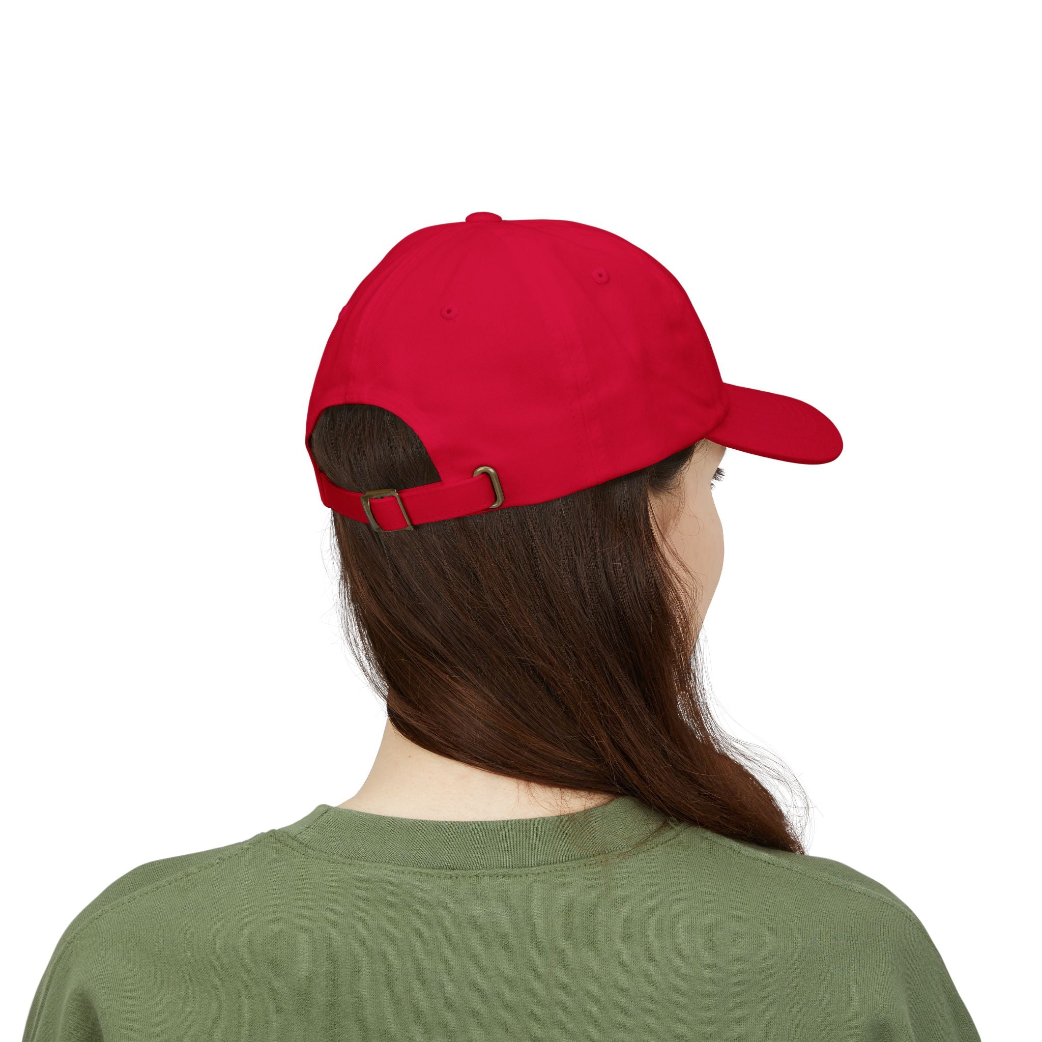 Dad Cap - "keep it cool" Embroidered Red Baseball Hat