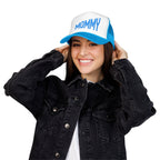 Mommy Blue Trucker Foam Hat