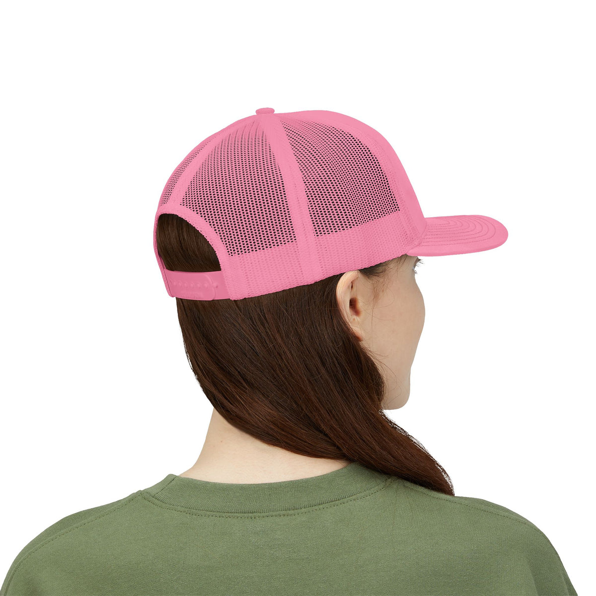 Mom of 3 Boys Trucker Cap - "Don't Test Me" Shark Mesh Hat
