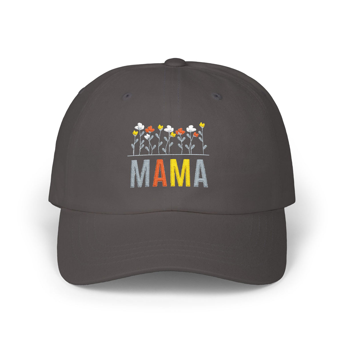 Embroidered Wildflower 'MAMA' Dad Cap