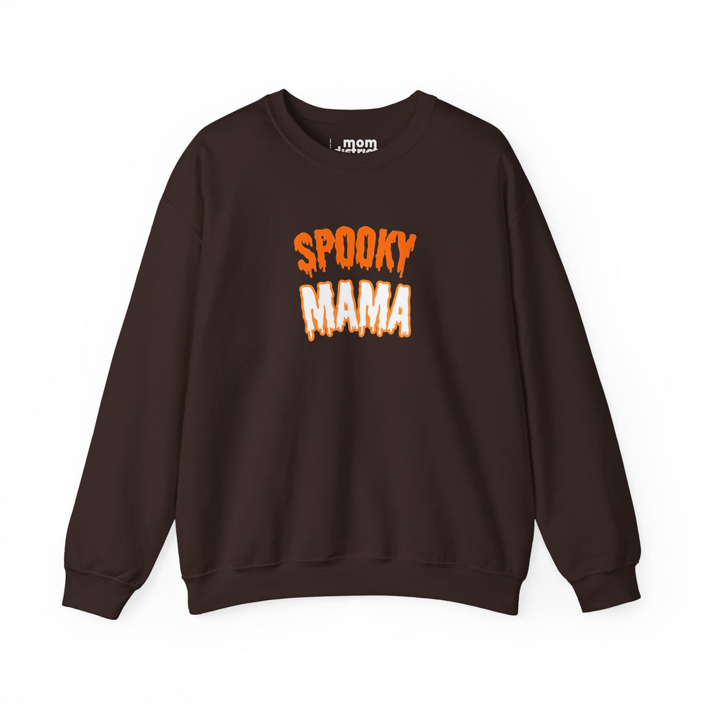 Spooky Mama - Dark Chocolate Halloween Sweatshirt