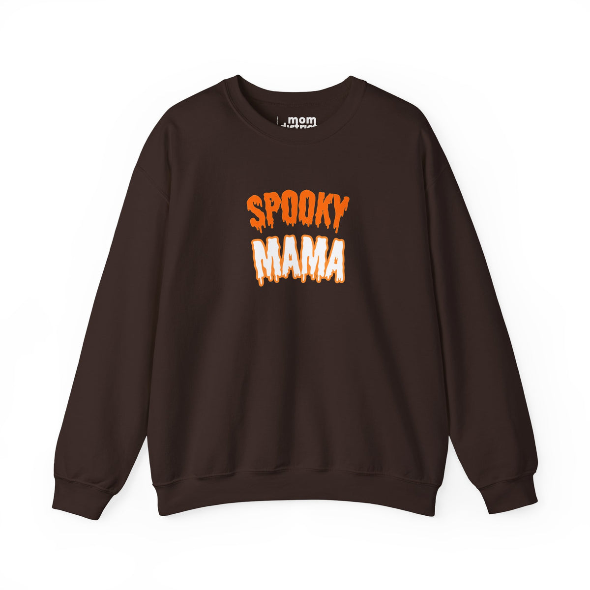 Spooky Mama - Dark Chocolate Halloween Sweatshirt