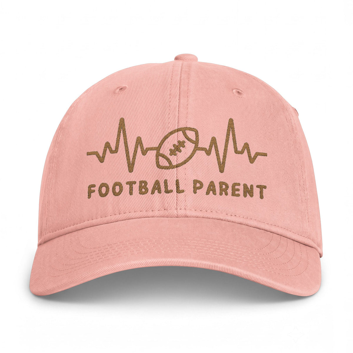 Football Parent Washed Cap - Coastal Dad/Mom Hat