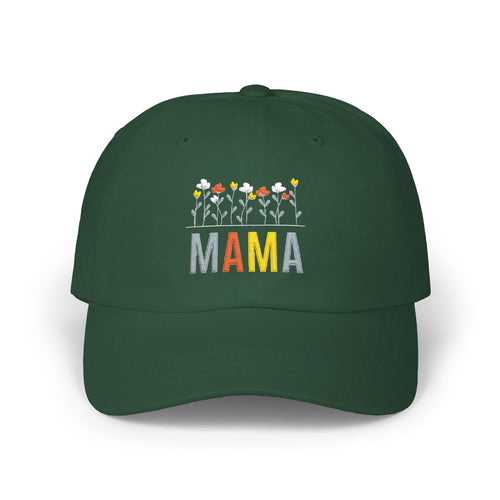 Embroidered Wildflower 'MAMA' Dad Cap