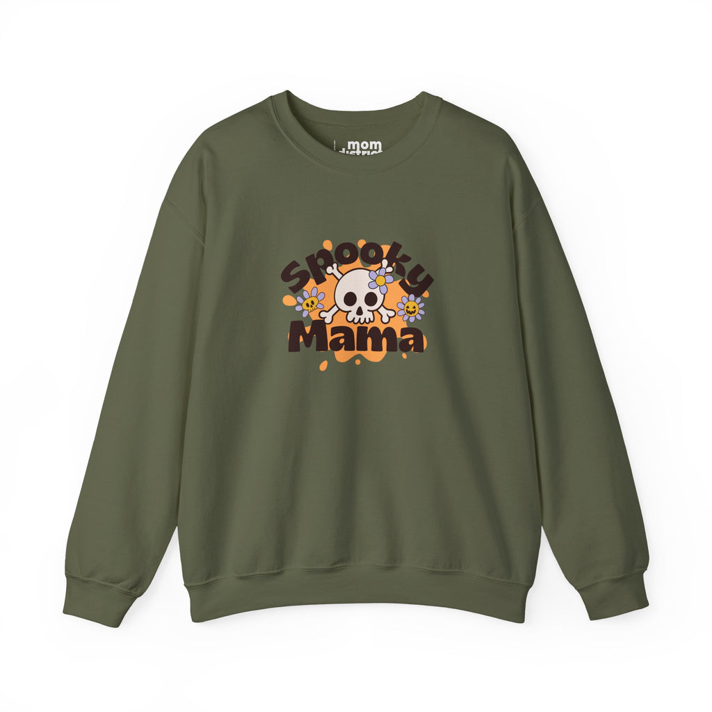 Spooky Mama - Halloween Crewneck Sweatshirt