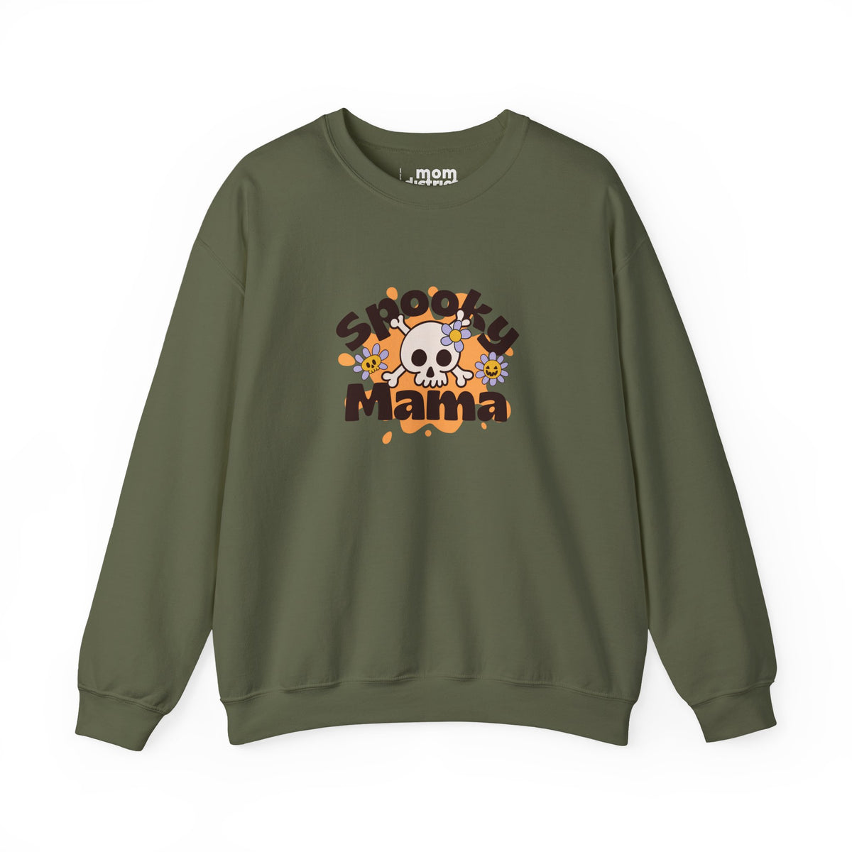 Spooky Mama - Halloween Crewneck Sweatshirt