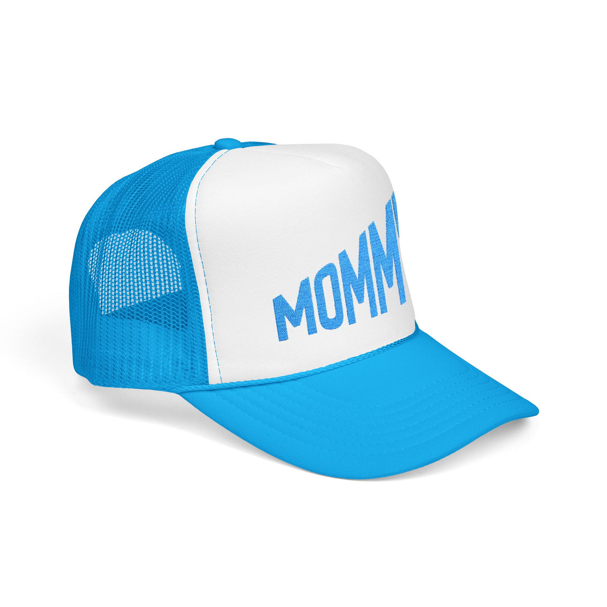 Mommy Blue Trucker Foam Hat