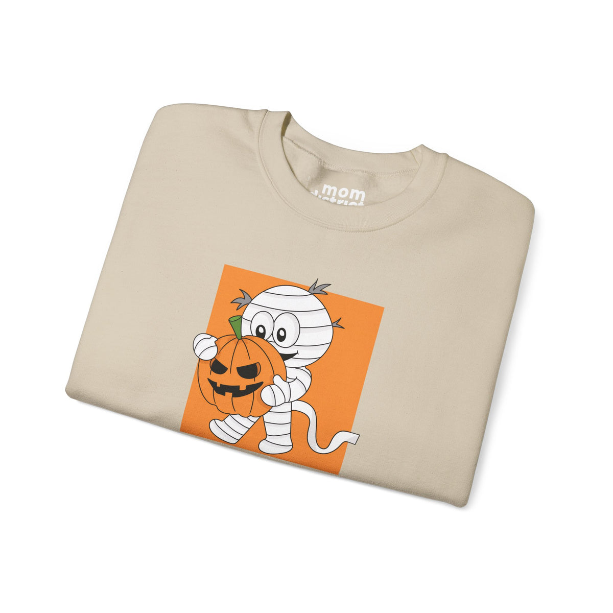 Pumpkin Momster - Halloween Crewneck Sweatshirt
