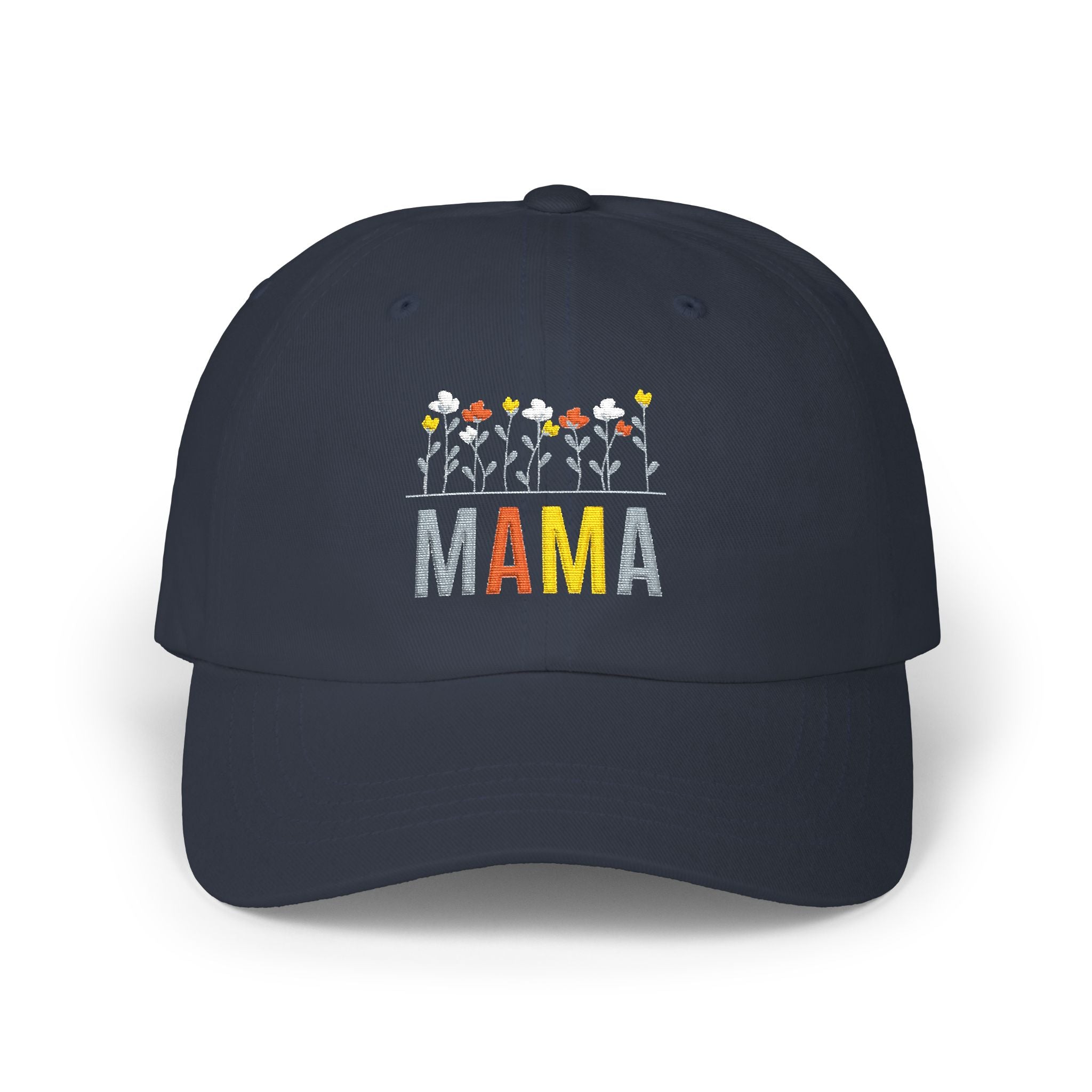 Embroidered Wildflower 'MAMA' Dad Cap