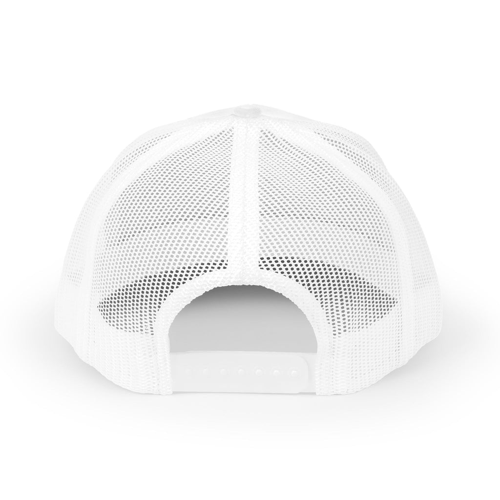 Mom of 3 Boys Trucker Cap - "Don't Test Me" Shark Mesh Hat