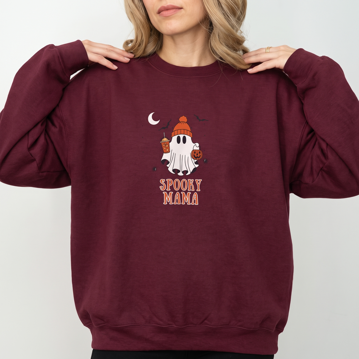 Boo - Halloween Crewneck Sweatshirt