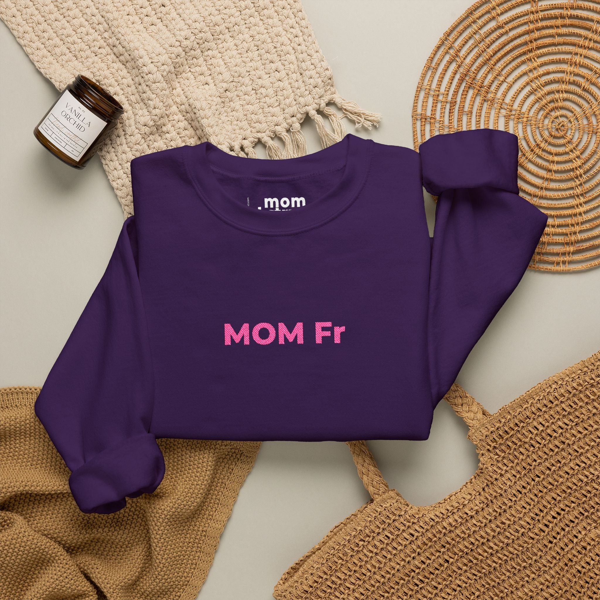 Mom Fr Sweatshirt - Dark