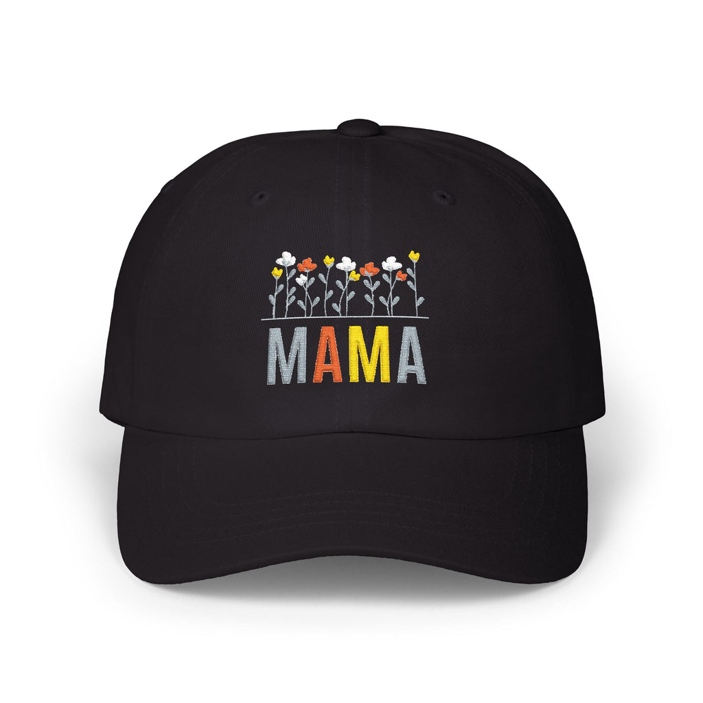 Embroidered Wildflower 'MAMA' Dad Cap