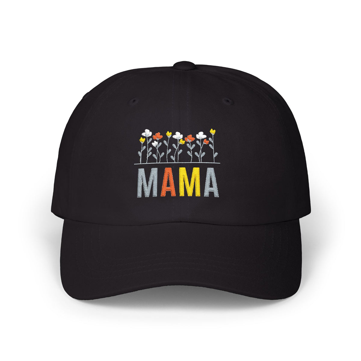 Embroidered Wildflower 'MAMA' Dad Cap