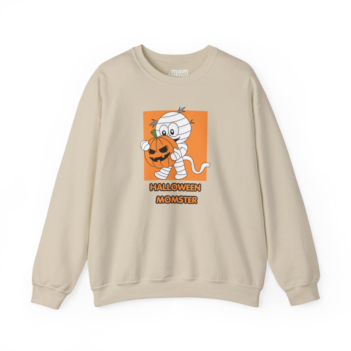 Pumpkin Momster - Halloween Crewneck Sweatshirt
