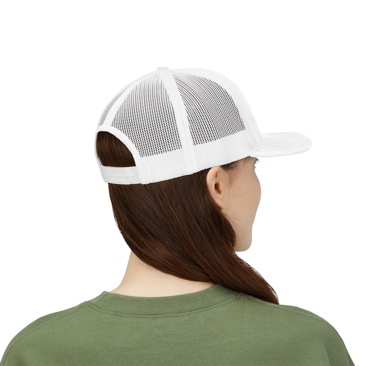 Mom of 3 Boys Trucker Cap - "Don't Test Me" Shark Mesh Hat