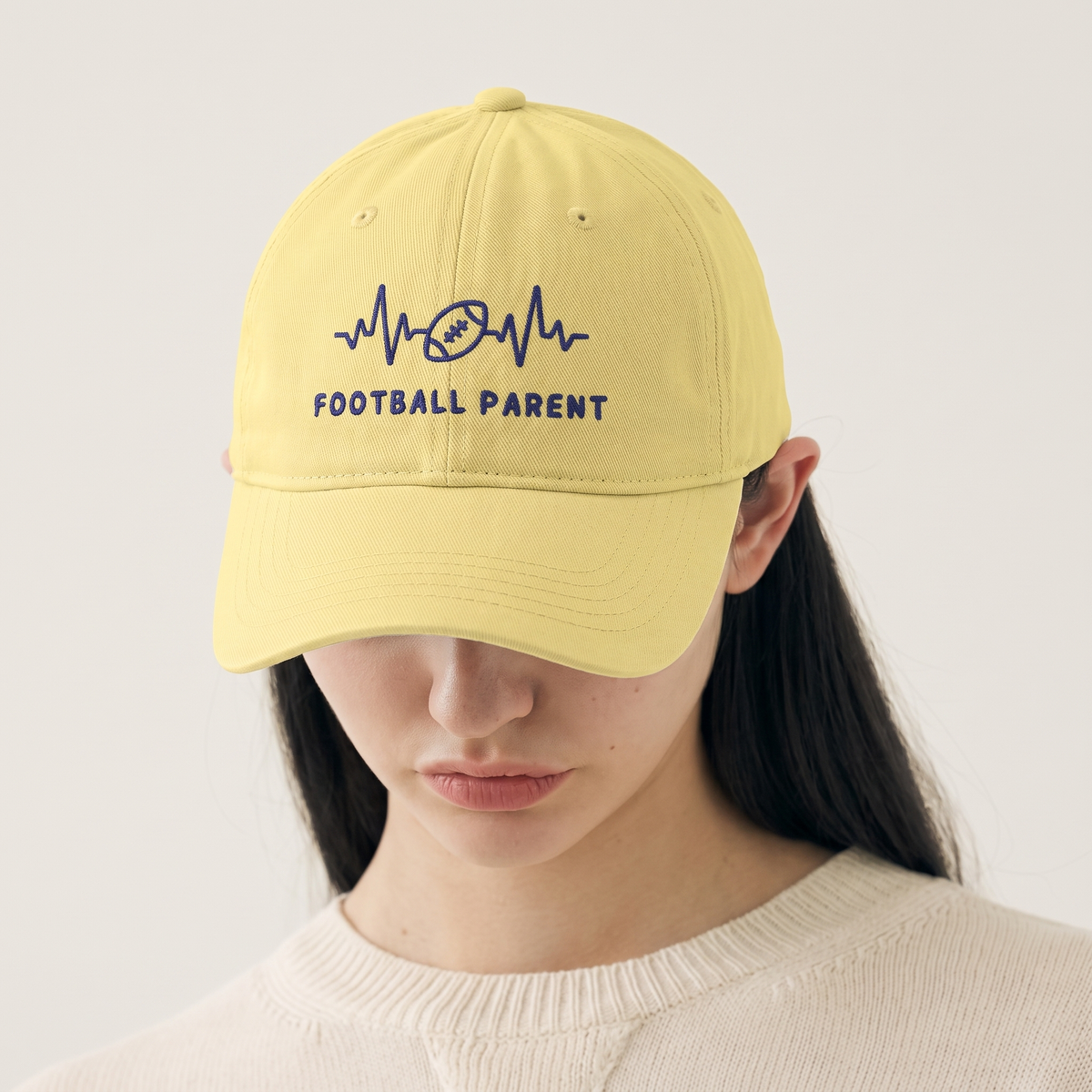 Washed Cap Football Parent