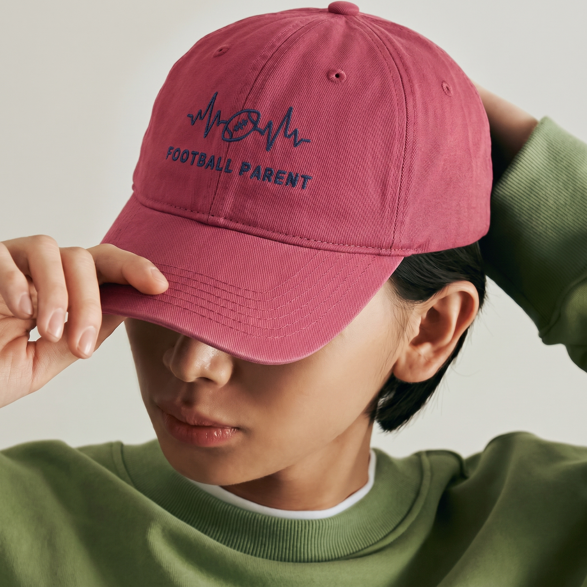 Washed Cap Football Parent